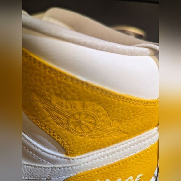 Air Jordan High top Dunks Limited Edition " RISE AGAINST RACISM" Sneaker No Box - Picture 8 of 11